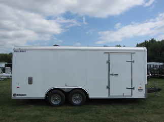 2024 Haul-About 8.5x18  Enclosed Car Hauler LPD8518TA3