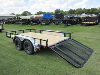 2025 PJ Trailer 77x12 UK Utility UK21232CSGK