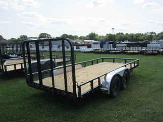 2025 PJ Trailer 77x16 UK Utility UK21632CSGK