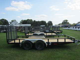 2025 PJ Trailer 77x16 UK Utility UK21632CSGK