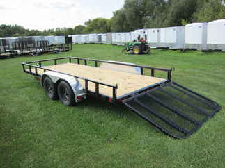 2025 PJ Trailer 77x16 UK Utility UK21632CSGK