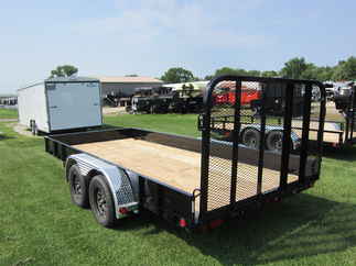 2025 PJ Trailer 83x16 UL Utility UL21632ESGK-SR05