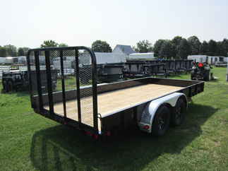 2025 PJ Trailer 83x16 UL Utility UL21632ESGK-SR05