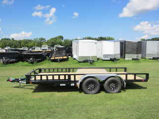 2025 PJ Trailer 83x16 UL Utility UL21632ESRK-ATVR-SP02