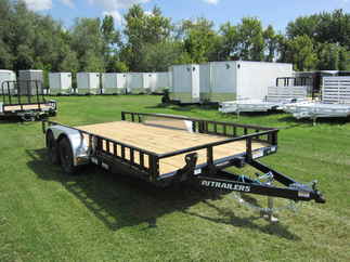 2025 PJ Trailer 83x16 UL Utility UL21632ESRK-ATVR-SP02