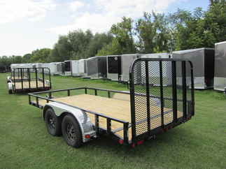 2025 PJ Trailer 83x14 UL Utility UL21432ESBK