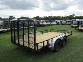 2025 PJ Trailer 83x14 UL Utility UL21432ESBK