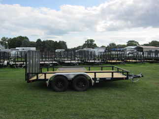 2025 PJ Trailer 83x14 UL Utility UL21432ESBK