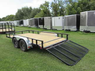 2025 PJ Trailer 83x14 UL Utility UL21432ESBK