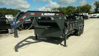 2025 Lamar 83x16  Gooseneck Dump DL831627MX