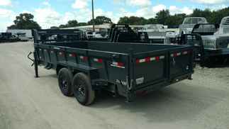 2025 Lamar 83x16  Gooseneck Dump DL831627MX