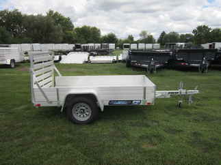 2025 Aluma 54x8  Aluminum Single Axle Utility 548ESA-S-TG