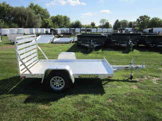 2025 Aluma 63x8  Aluminum Single Axle Utility 638S-TG