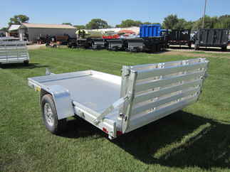 2025 Aluma 68x10  Aluminum Single Axle Utility 6810H-S-TG