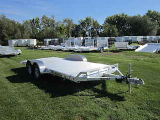 2025 Aluma 82x16  Car Hauler 8216TILT-TA-EL-RTD