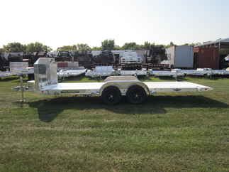 2025 Aluma 82x18  Car Hauler 8218ANV-TILT-TA-EL-RTD