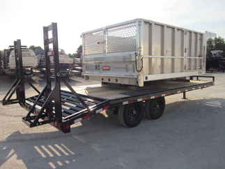 2025 PJ Trailer 102x20 F8 Equipment Deckover F8J2072BSBK