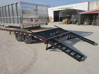 2025 PJ Trailer 102x20 F8 Equipment Deckover F8J2072BSBK