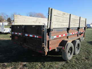 2012 PJ Trailer 83x14 D7 Dump D7A1472BSSK03BEST