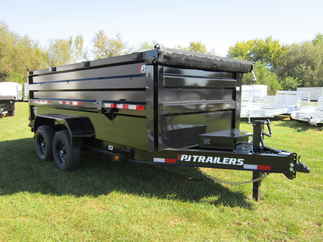 2024 PJ Trailer 83x14 DM Dump DMJ1472BSSK