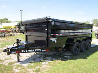 2025 PJ Trailer 83x16 DM Dump DMT1673BSSK