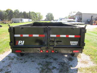 2025 PJ Trailer 72x10 D3 Dump D3J1052BSSK-RA01