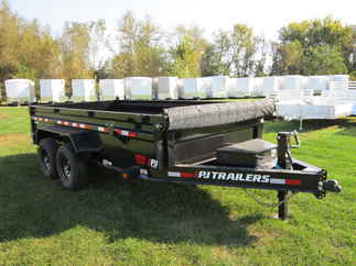 2025 PJ Trailer 83x14 DL Dump DLJ1472BSSK