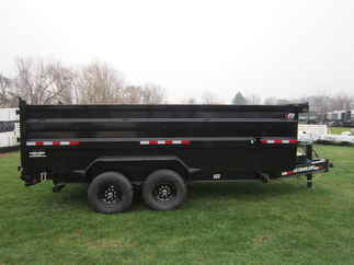 2024 PJ Trailer 83x16 DM Dump DMJ1672BSSK