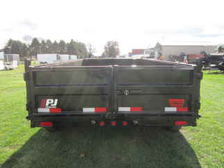 2025 PJ Trailer 83x14 D7 Dump D7J1472BSSK