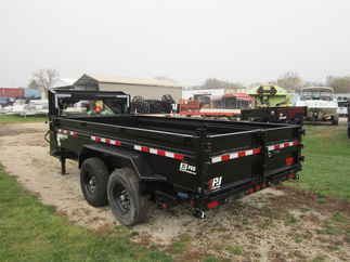 2023 PJ Trailer 83x14 DL Gooseneck Dump DLR1472BSSK-BYSC-CM12-RS01