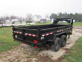 2023 PJ Trailer 83x14 DL Gooseneck Dump DLR1472BSSK-BYSC-CM12-RS01