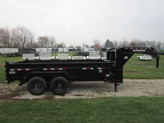 2023 PJ Trailer 83x14 DL Gooseneck Dump DLR1472BSSK-BYSC-CM12-RS01