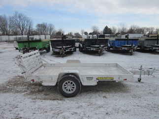 2025 Aluma 68x10  Aluminum Single Axle Utility 6810S-BT