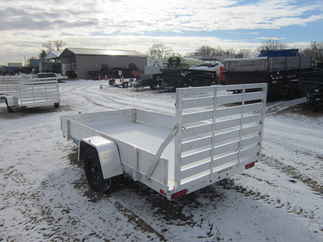 2026 Aluma 63x10  Aluminum Single Axle Utility 6310ESA-S-TG