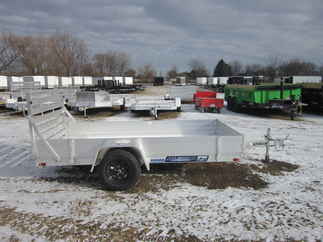 2026 Aluma 63x10  Aluminum Single Axle Utility 6310ESA-S-TG