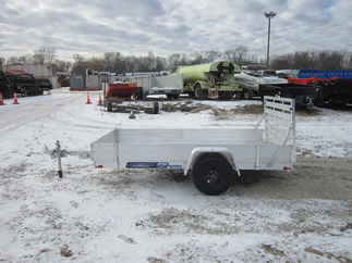 2026 Aluma 63x10  Aluminum Single Axle Utility 6310ESA-S-TG