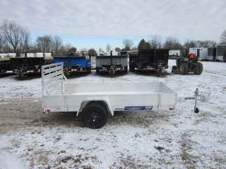 2026 Aluma 63x10  Aluminum Single Axle Utility 6310ESA-S-TG