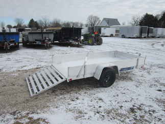 2026 Aluma 63x10  Aluminum Single Axle Utility 6310ESA-S-TG