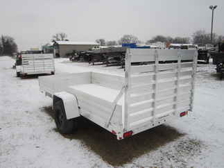 2025 Aluma 68x12  Aluminum Single Axle Utility 6812H-ESA-S-TG