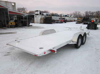 2025 Aluma 82x18  Car Hauler 8218TILT-TA-EL-RTD