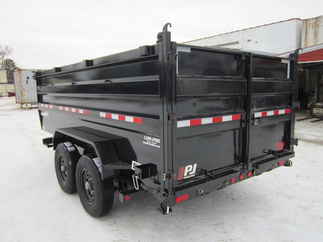 2025 PJ Trailer 83x14 DM Dump DMJ1472BSSK-BB01