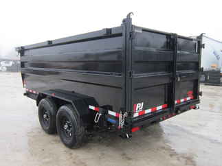 2025 PJ Trailer 83x14 D7 Dump D7J1472BSSK-SW04