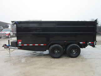 2025 PJ Trailer 83x14 D7 Dump D7J1472BSSK-SW04