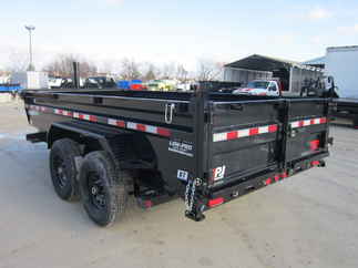 2025 PJ Trailer 83x14 DT Dump DTJ1472BSSK-BB01