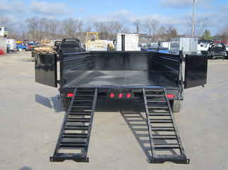 2025 PJ Trailer 83x14 DT Dump DTJ1472BSSK-BB01