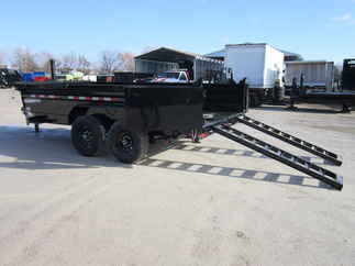 2025 PJ Trailer 83x14 DT Dump DTJ1472BSSK-BB01