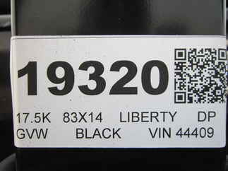 2025 Liberty 83x14  Dump LD16K83X14B8TSFT