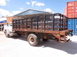 1999 Ford F800 Regular Cab Flatbed 0