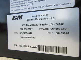 AS IS CM 8.5 x 97 RD Flatbed Truck Bed