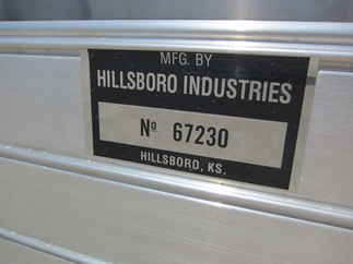 New Hillsboro 9.3 x 96 3000 Series Flatbed Truck Bed